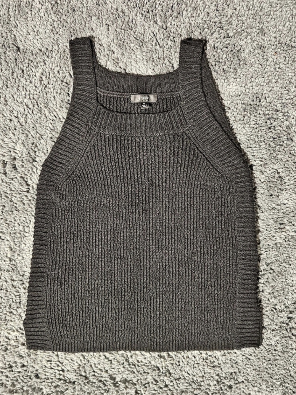 J.Crew Knit Tank Top in Black Size Small